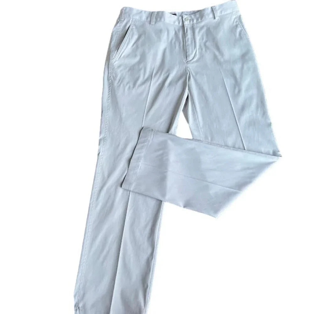 Nike Dri Fit Golf Pants 34 x 32 in Beige